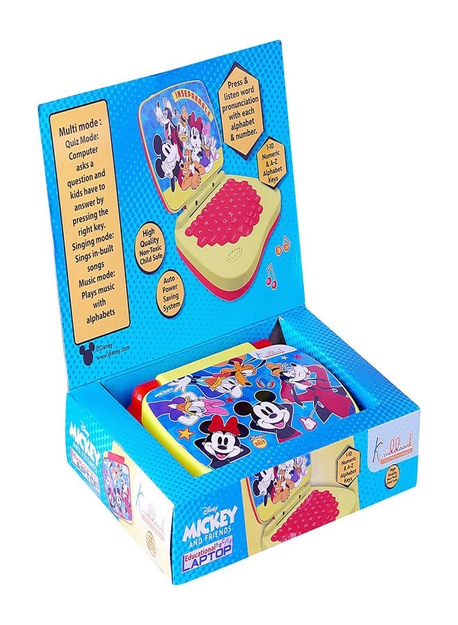 Kriiddaank Disney Mickey Educational Laptop LTW - Interactive Games, Tech Toys for Girls, Engaging Content & Learning Tool | Fun & Educational Toy for Kids | Safe, Engaging & Interactive Play - Image 5